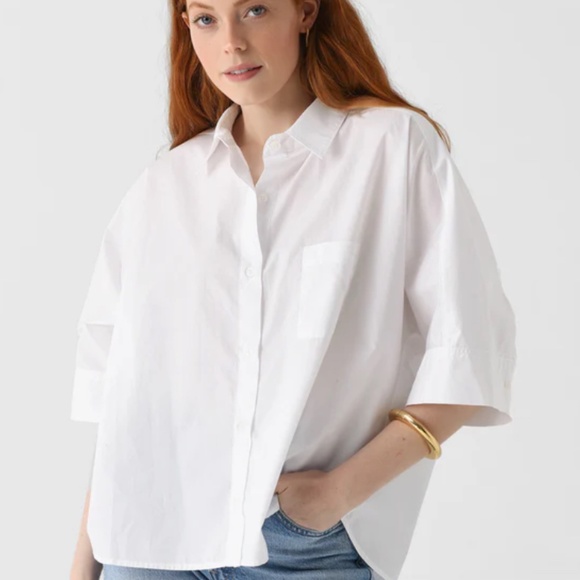 Citizens of Humanity ‘Origami’ Oversized Poplin Shirt - M - Picture 6 of 6